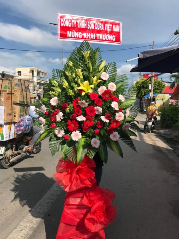 Kệ hoa khai trương - 25