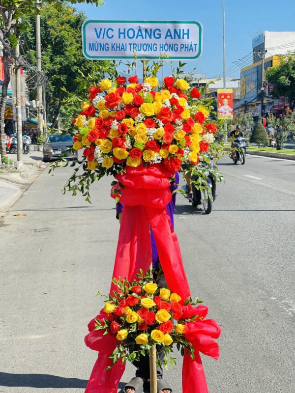Kệ hoa khai trương - 07